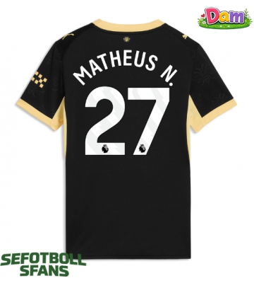 Manchester City Matheus Nunes #27 Bortatröja Kvinnor 2026-27 Kortärmad